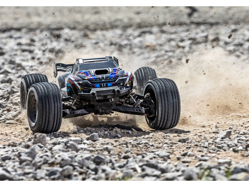 Traxxas Mini XRT 1:12 VXL-3s 4WD RTR modrá | pkmodelar.cz