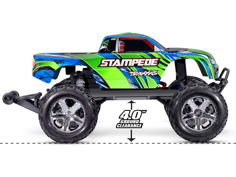 Traxxas Stampede 1:10 HD RTR modrý | pkmodelar.cz