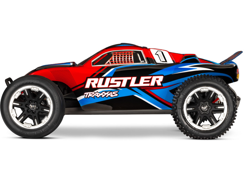 Traxxas Rustler 1:10 HD RTR růžový | pkmodelar.cz