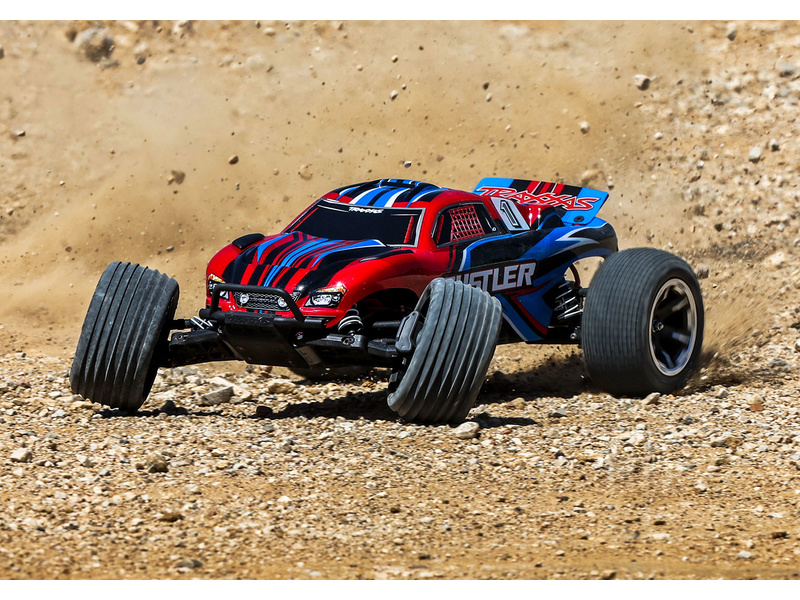 Traxxas Rustler 1:10 HD RTR růžový | pkmodelar.cz