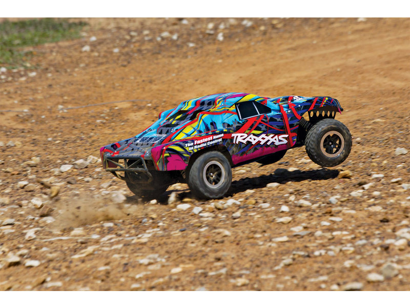 Traxxas Nitro Slash 1:10 RTR modrý | pkmodelar.cz
