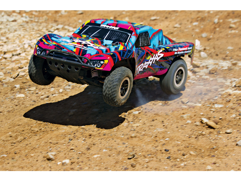 Traxxas Nitro Slash 1:10 RTR modrý | pkmodelar.cz