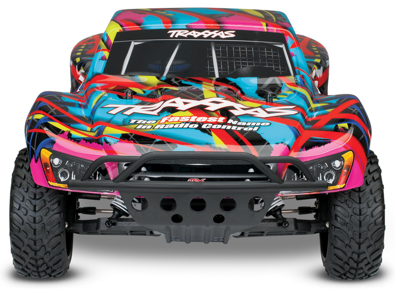 Traxxas Nitro Slash 1:10 RTR modrý | pkmodelar.cz