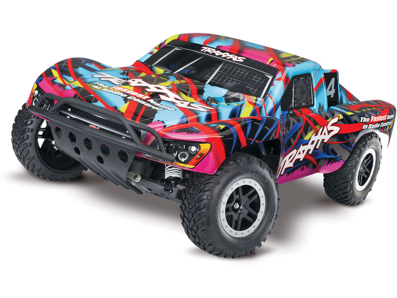 Traxxas Nitro Slash 1:10 RTR modrý | pkmodelar.cz