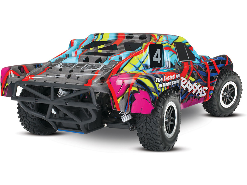 Traxxas Nitro Slash 1:10 RTR modrý | pkmodelar.cz