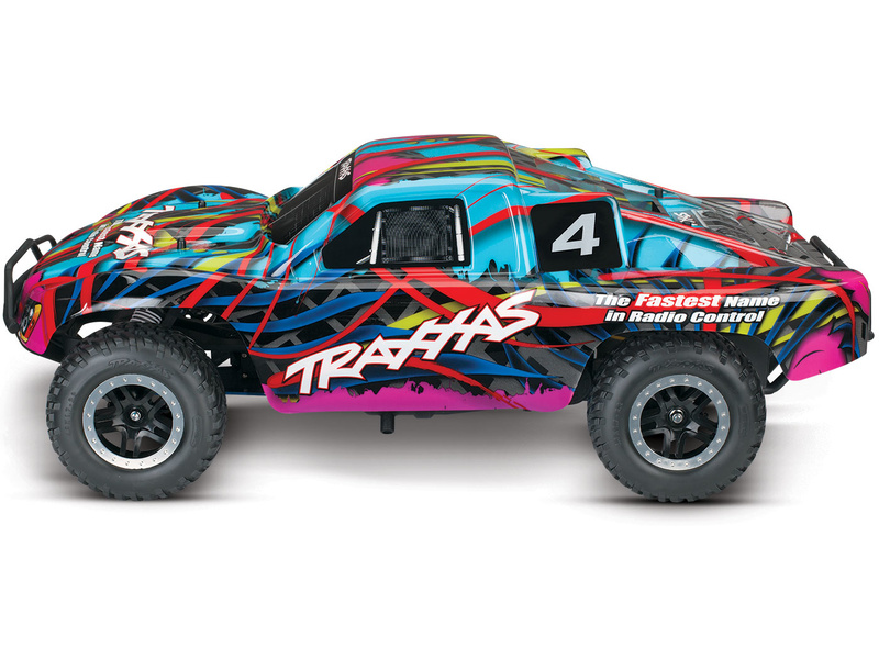 Traxxas Nitro Slash 1:10 RTR modrý | pkmodelar.cz