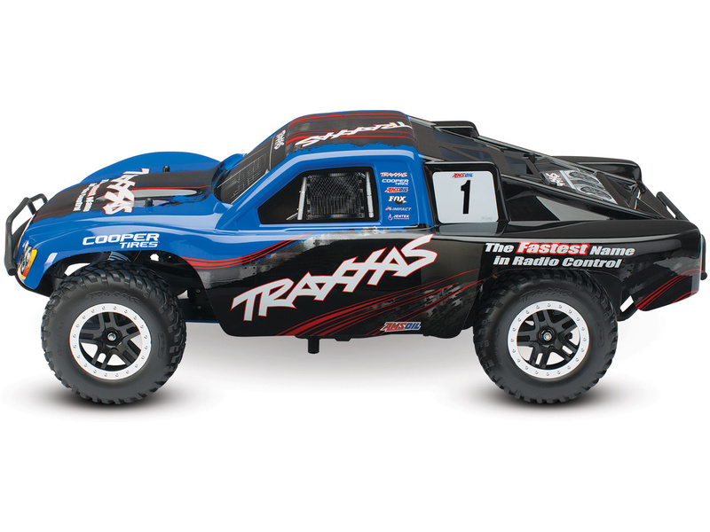Traxxas Nitro Slash 1:10 RTR modrý | pkmodelar.cz