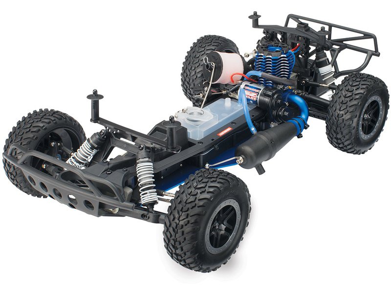 Traxxas Nitro Slash 1:10 RTR modrý | pkmodelar.cz