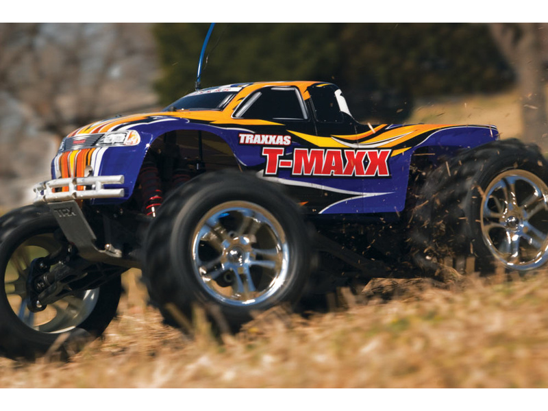 Traxxas Nitro T-Maxx Classic 1:8 RTR modrý | pkmodelar.cz