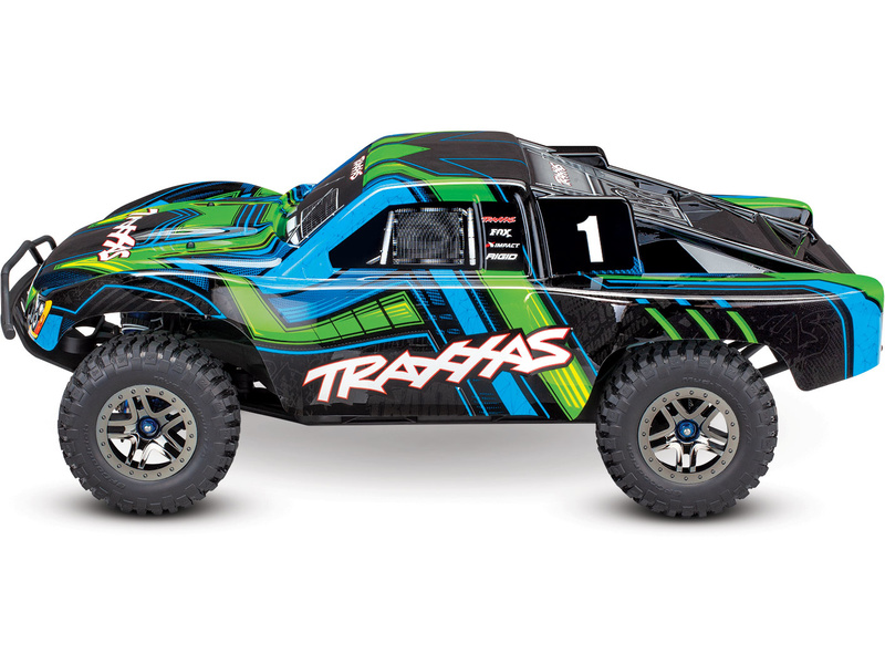 Traxxas Slash Ultimate 1:10 VXL 4WD RTR zelený | pkmodelar.cz