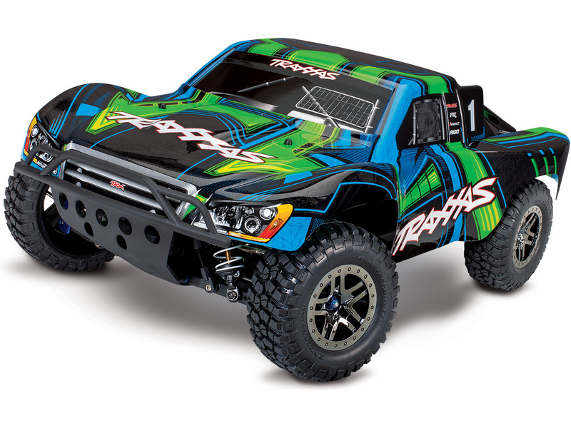Traxxas Slash Ultimate 1:10 VXL 4WD RTR zelený | pkmodelar.cz