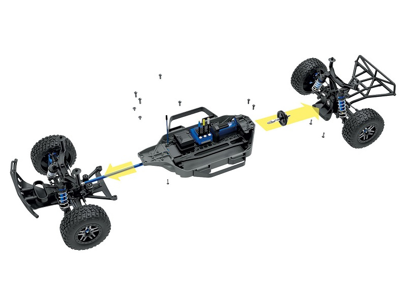 Traxxas Slash Ultimate 1:10 VXL 4WD RTR zelený | pkmodelar.cz