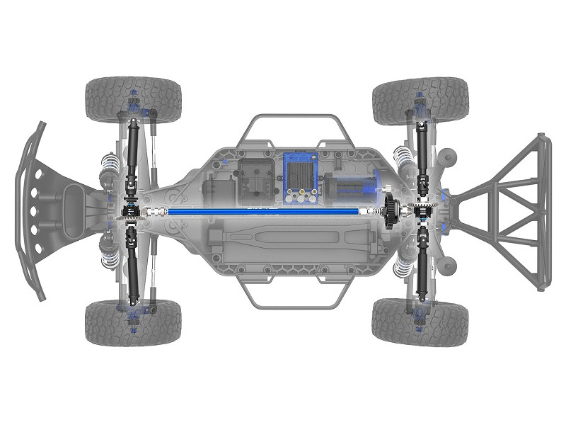 Traxxas Slash Ultimate 1:10 VXL 4WD RTR zelený | pkmodelar.cz