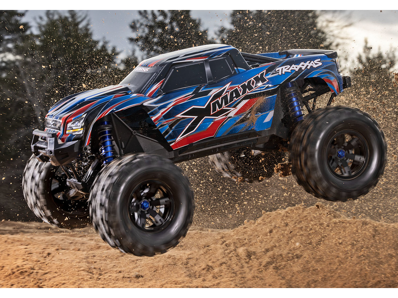 Traxxas X-Maxx 8S Belted 1:5 4WD RTR oranžový | pkmodelar.cz