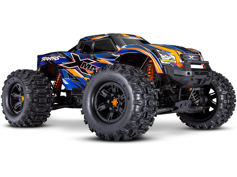 Traxxas X-Maxx 8S Belted 1:5 4WD RTR oranžový | pkmodelar.cz