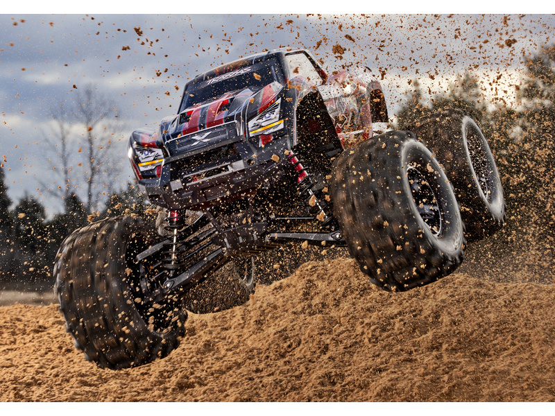 Traxxas X-Maxx 8S Belted 1:5 4WD RTR oranžový | pkmodelar.cz