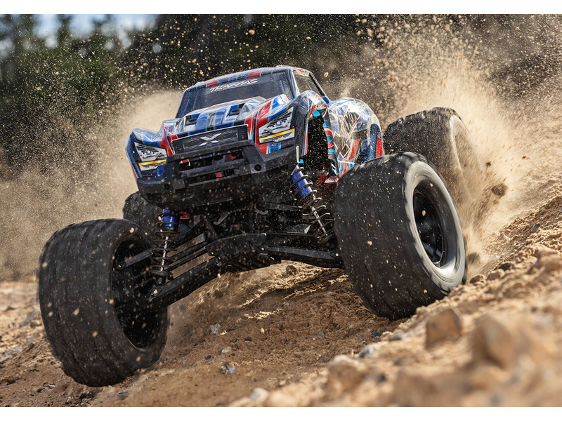 Traxxas X-Maxx 8S Belted 1:5 4WD RTR oranžový | pkmodelar.cz
