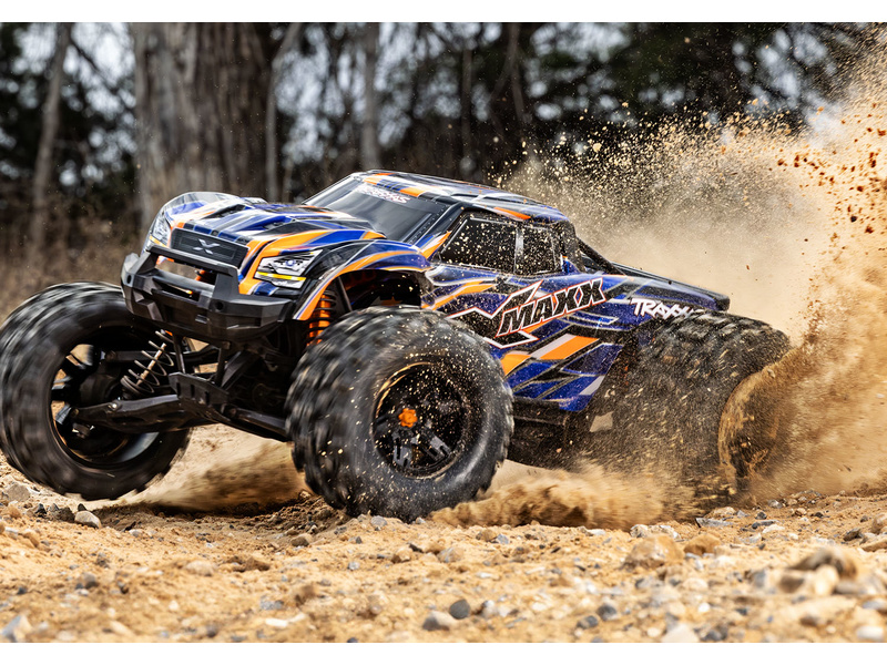 Traxxas X-Maxx 8S Belted 1:5 4WD RTR oranžový | pkmodelar.cz