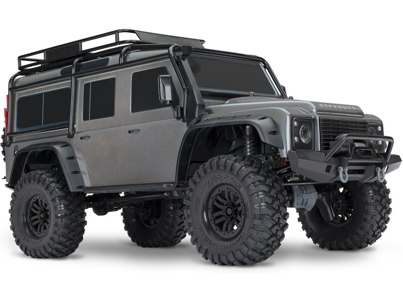 Traxxas TRX-4 Land Rover Defender 1:10 TQi RTR s navijákem pískový | pkmodelar.cz