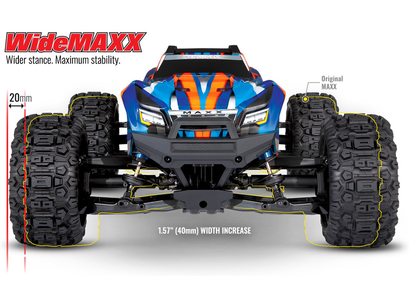 Traxxas Maxx 1:8 4WD TQi RTR Rock and Roll | pkmodelar.cz
