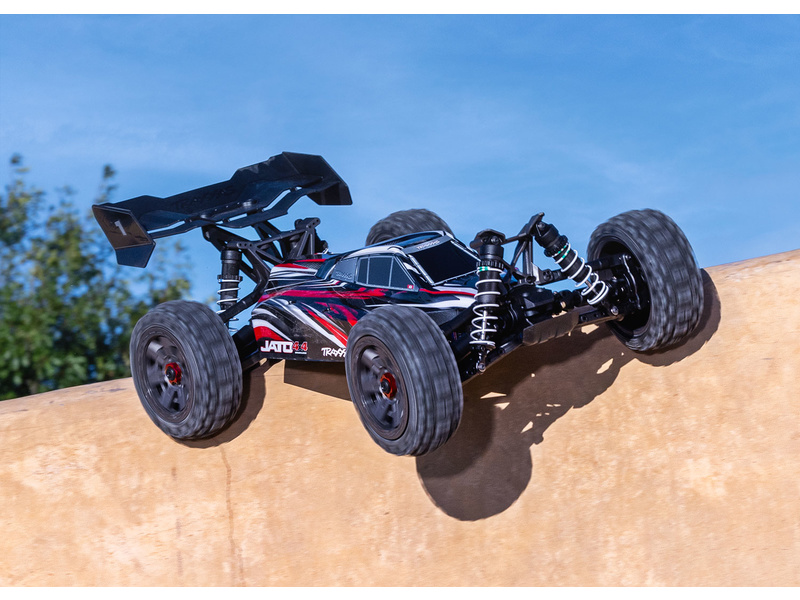 Traxxas Jato 1:8 4WD BL-2S RTR červené | pkmodelar.cz