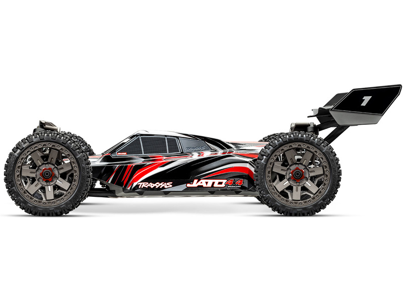 Traxxas Jato 1:8 4WD BL-2S RTR červené | pkmodelar.cz