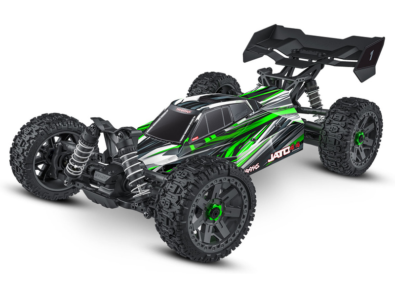 Traxxas Jato 1:8 4WD BL-2S RTR červené | pkmodelar.cz