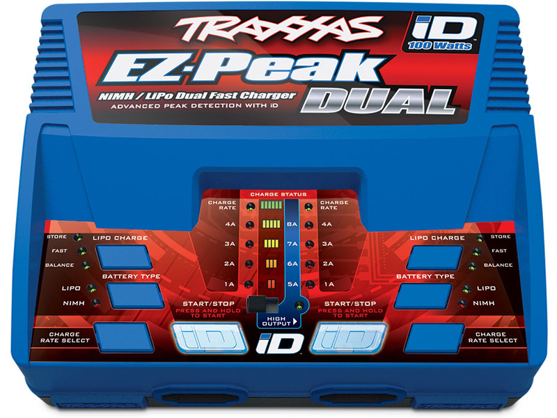 Traxxas nabíječ EZ-Peak Dual 2x50W | pkmodelar.cz