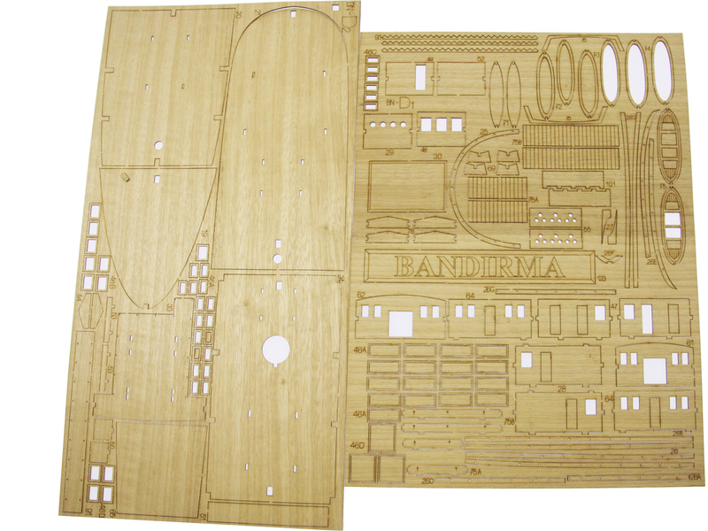 Türkmodel Panderma (Bandirma) 1878 1:87 kit | pkmodelar.cz