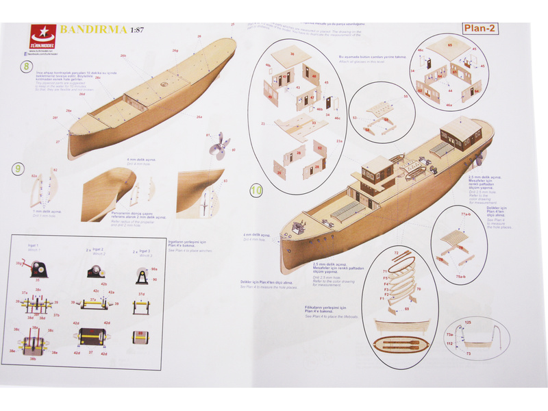 Türkmodel Panderma (Bandirma) 1878 1:87 kit | pkmodelar.cz