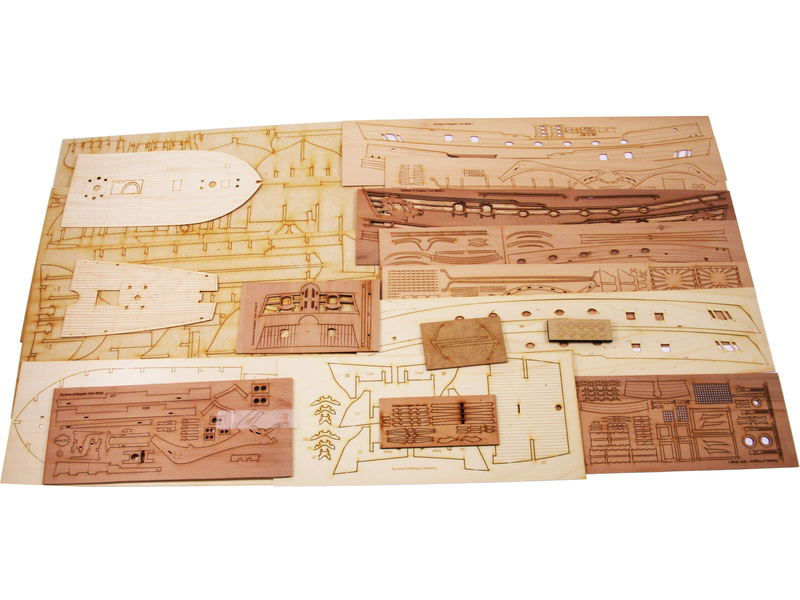 Vanguard Models Duchess of Kingston 1778 1:64 kit | pkmodelar.cz
