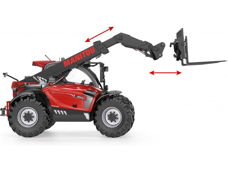 Wiking Manitou teleskopický nakladač 1:32 | pkmodelar.cz