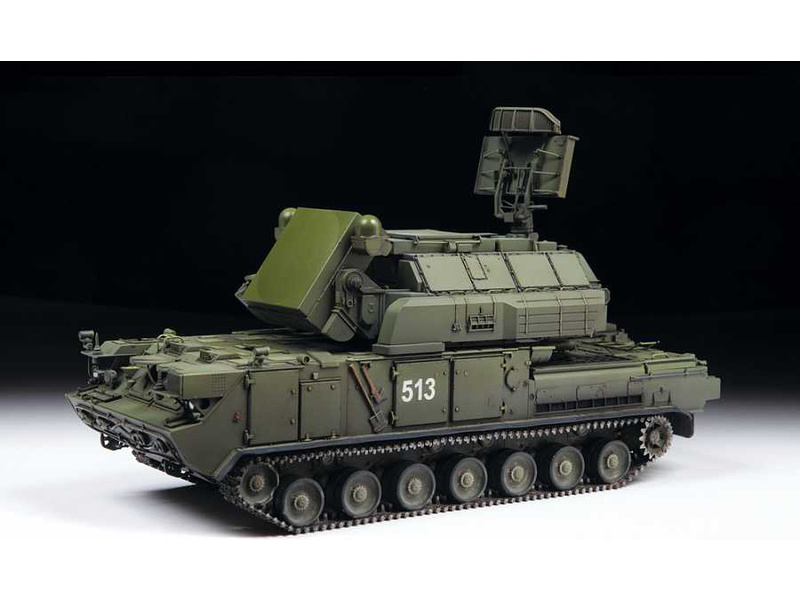 Plastikový model vojenské techniky Zvezda 3633 Russian anti-aircraft missile system "TOR-M2" (1:35) | pkmodelar.cz