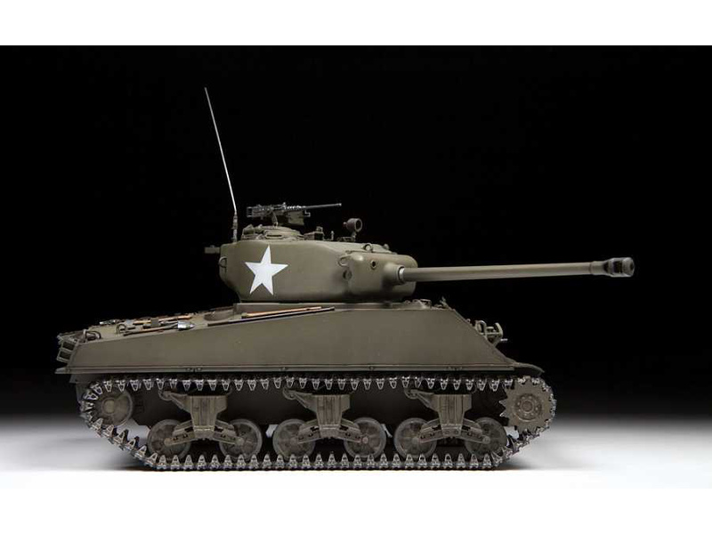 Plastikový model tanku Zvezda 3676 M4 A3 (76mm) Sherman (1:35) | pkmodelar.cz