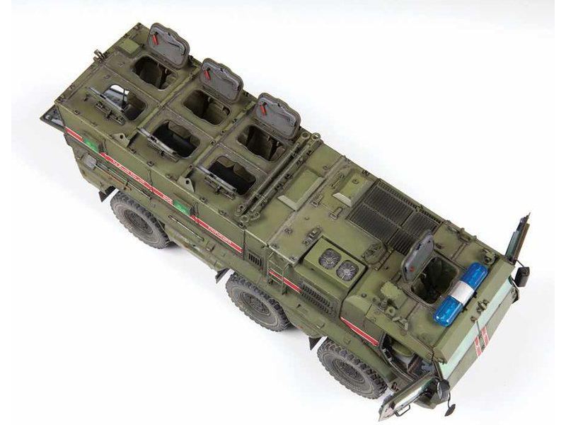 Plastikový model vojenské techniky Zvezda 3701 Kamaz Typhoon-K 6X6 (1:35) | pkmodelar.cz