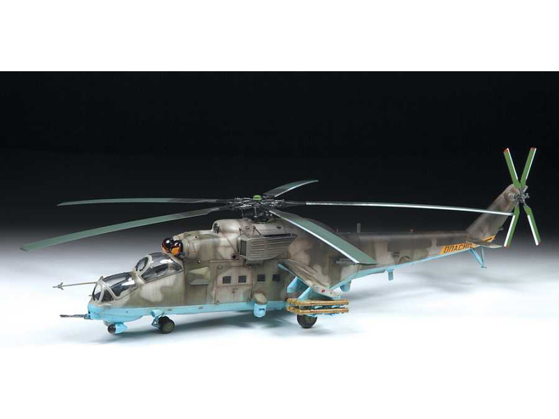 Zvezda MIL Mi-35 M Hind E (1:48) | pkmodelar.cz