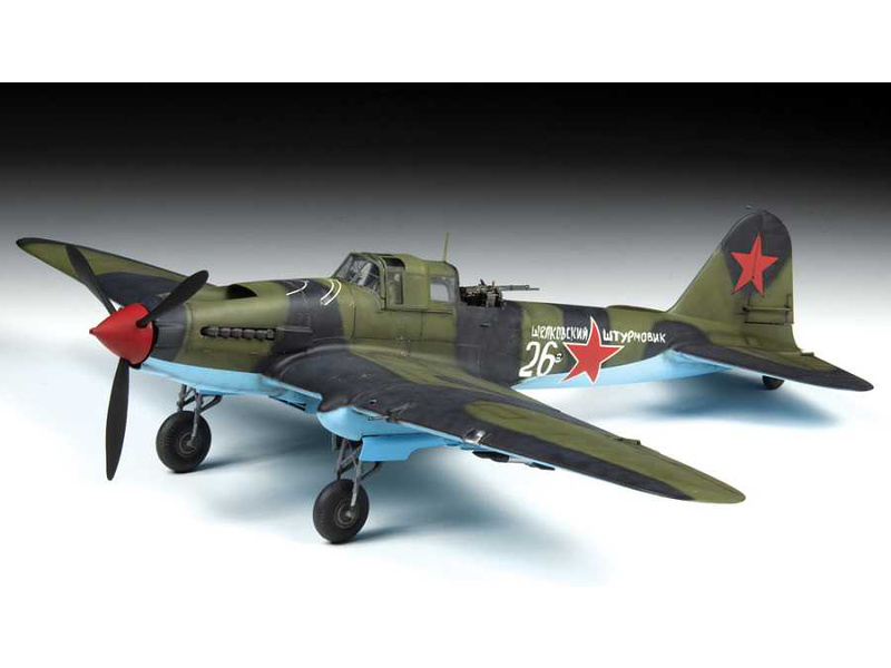 Zvezda 4826 Iljušin Il-2 Stormovik mod.1943 (1:48) | pkmodelar.cz