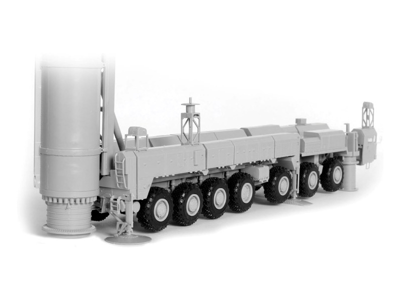 Plastikový model vojenské techniky Zvezda 5003 balistická střela Topol (1:72) | pkmodelar.cz