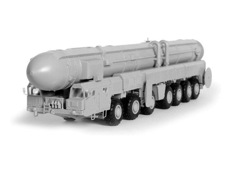 Plastikový model vojenské techniky Zvezda 5003 balistická střela Topol (1:72) | pkmodelar.cz