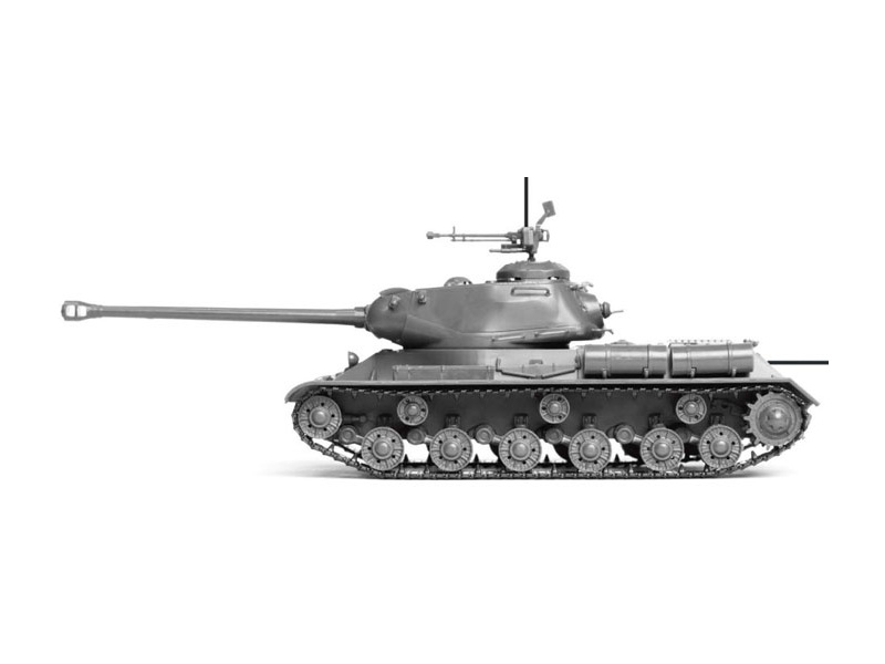 Plastikový model tanku Zvezda 5011 Easy Kit IS-2 (1:72) | pkmodelar.cz