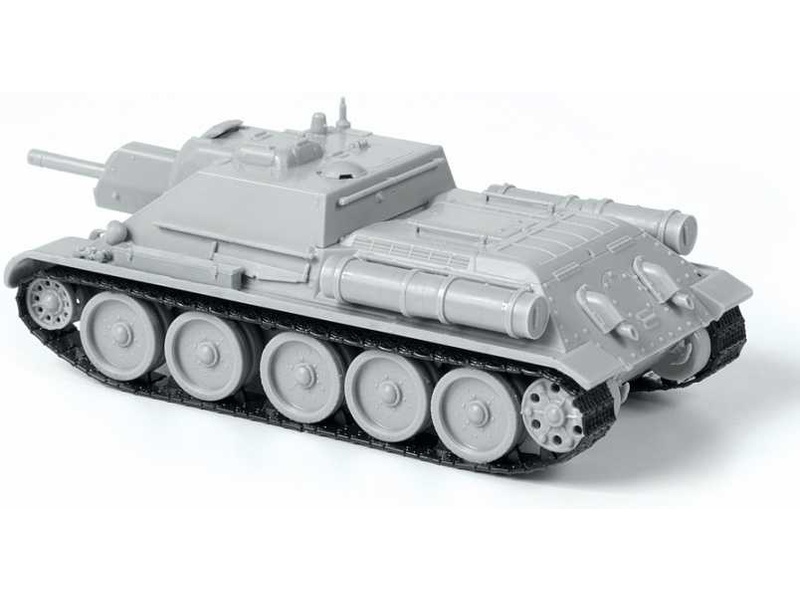 Plastikový model tanku Zvezda 5043 Snap Kit SU-122 Tank 1:72 | pkmodelar.cz