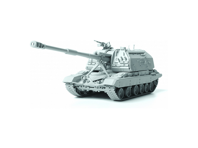 Plastikový model tanku Zvezda 5045 MSTA-S Self Propelled Howitzer (1:72) | pkmodelar.cz