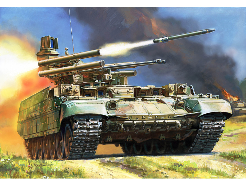 Plastikový model tanku Zvezda 5046 BMPT Terminator (1:72) | pkmodelar.cz