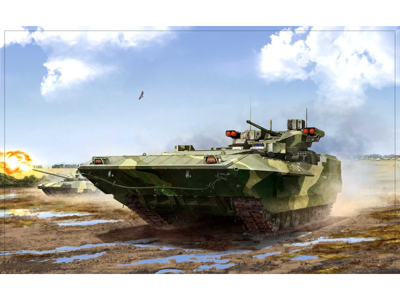 Plastikový model tanku Zvezda 5057 T-15 Armata (1:72) | pkmodelar.cz