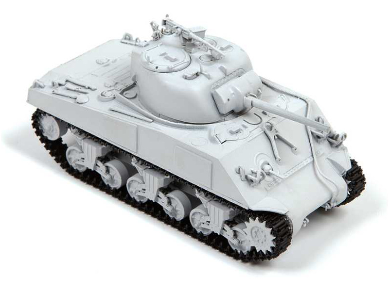 Zvezda M4A2 Sherman (75mm) (1:72) | pkmodelar.cz