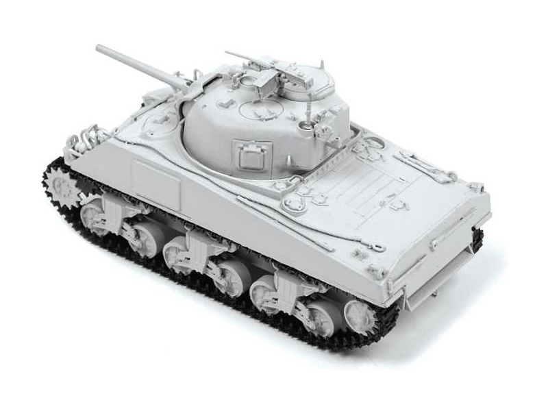 Zvezda M4A2 Sherman (75mm) (1:72) | pkmodelar.cz