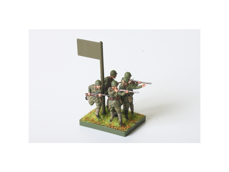 Plastikový model vojáků Zvezda 6103 figurky - sovětská pěchota 1941 (1:72) | pkmodelar.cz