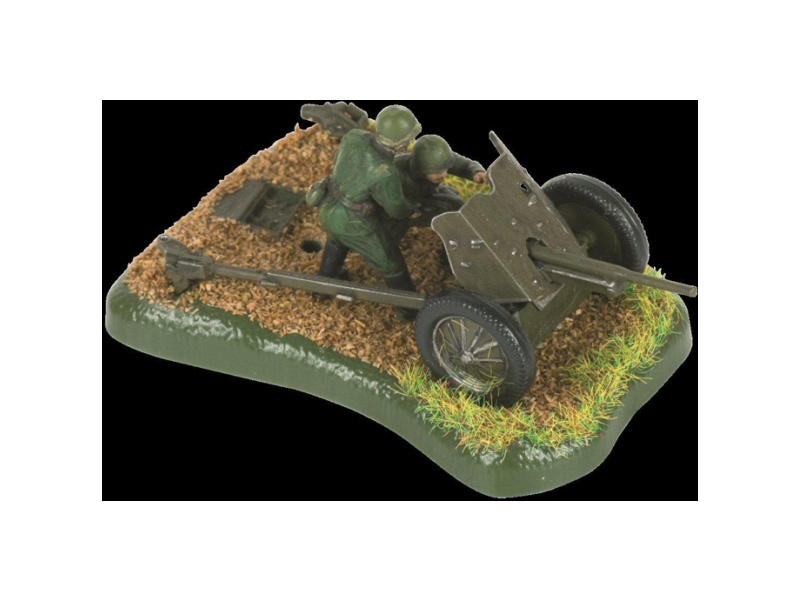 Plastikový model vojenské techniky Zvezda 6112 figurky - sovětské protitankové dělo 45mm (1:72) | pkmodelar.cz