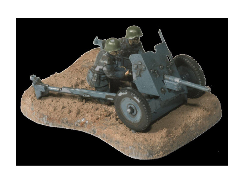 Plastikový model vojenské techniky Zvezda 6114 figurky - Pak-36 s vojáky (1:72) | pkmodelar.cz