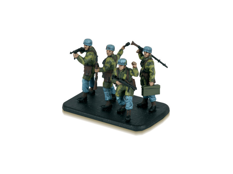 Plastikový model vojáků Zvezda 6136 figurky - němečtí výsadkáři (1:72) | pkmodelar.cz